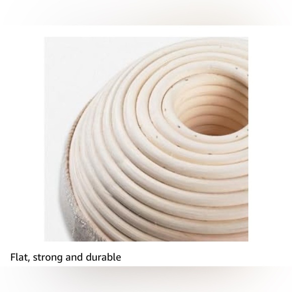 Top Hat Style Banneton Sourdough Starter Bread Basket Set W/ Stencils - Picture 9 of 12